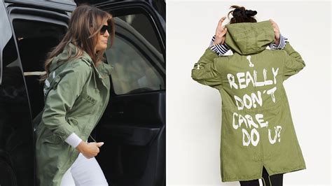 melania trump jacket message.